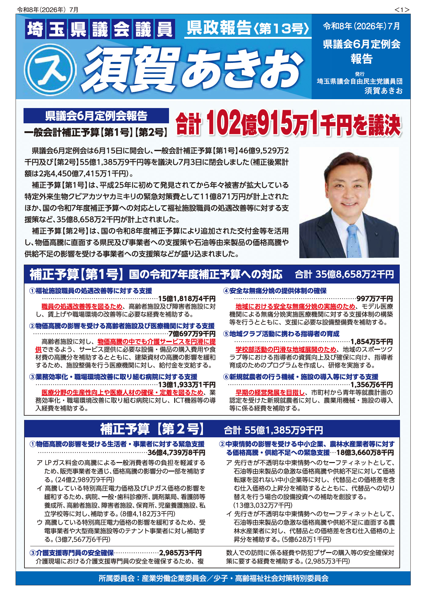 県政報告第13号1p